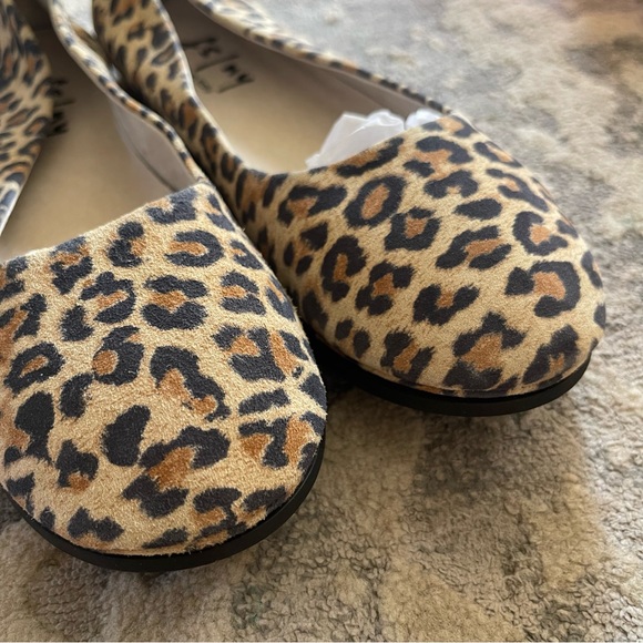 FS/NY Leopard Print Round Toe Ballet Flat Shoes Size 9 - Picture 2 of 7